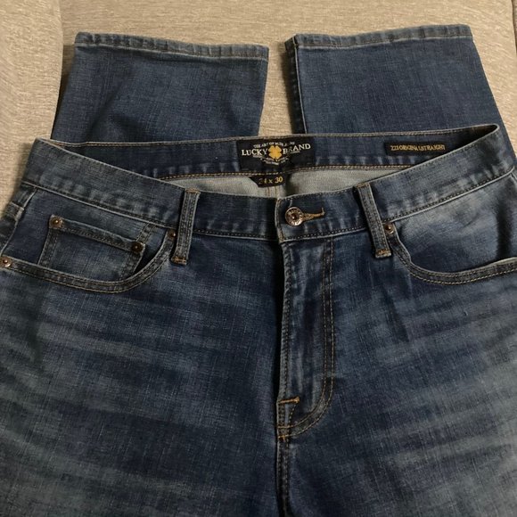 Lucky Brand Other - Lucky Brand Men's Original  221 Straight Jean 34 x 30